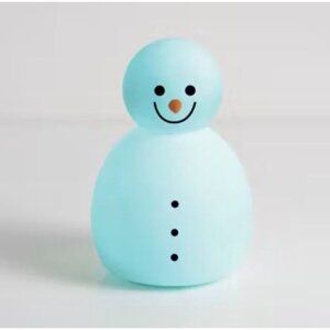 West & Arrow Snowman RGB LED Color Changing Mood Light Clear Blue Red Holiday